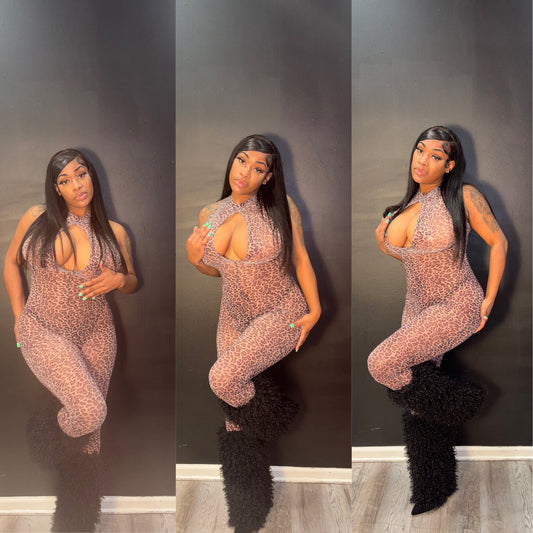 Chuchi Mesh Jumpsuit