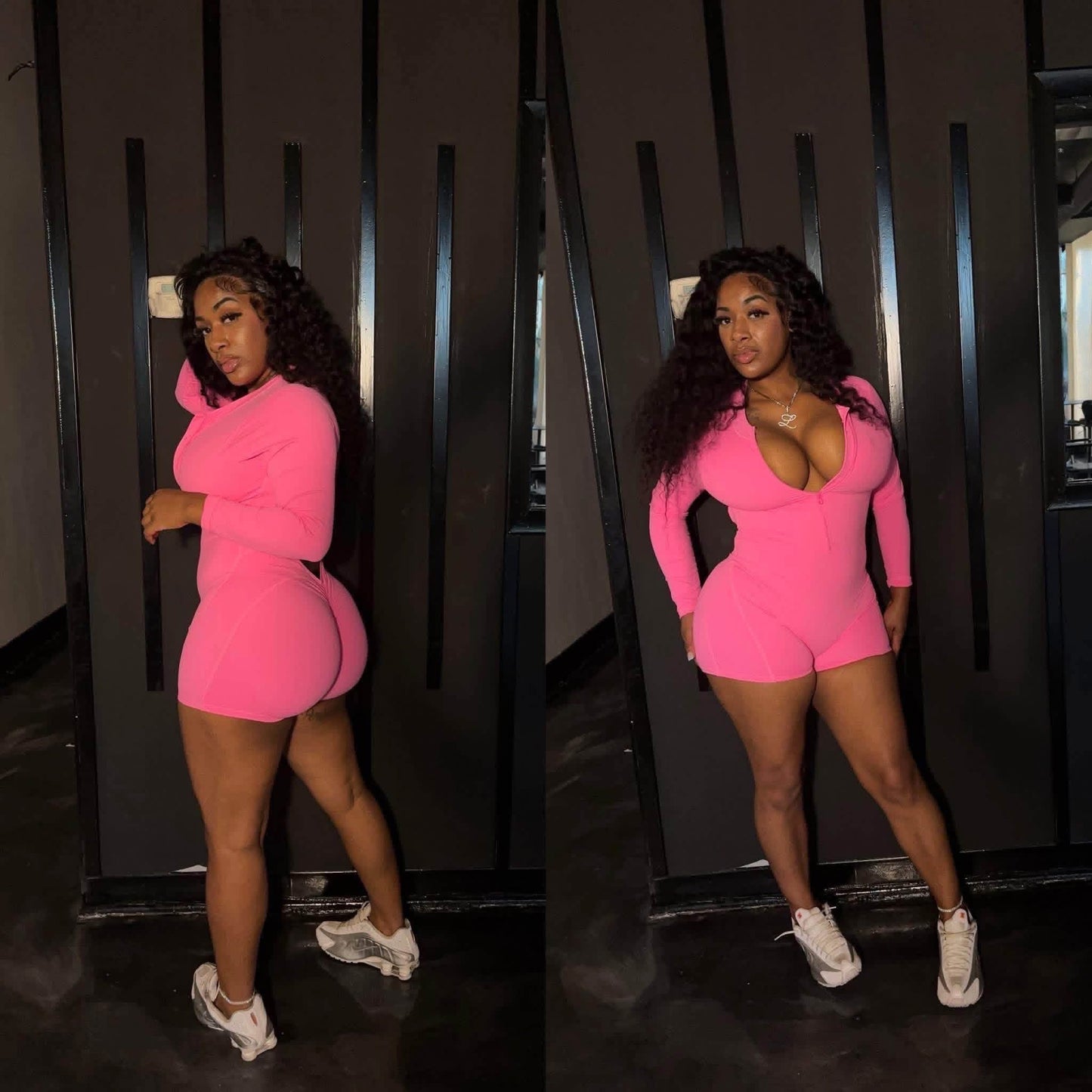 “ Backed Out “ Pink Jumper